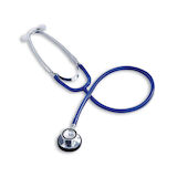 STETHOSCOPE DUAL HEAD ECON BLACK